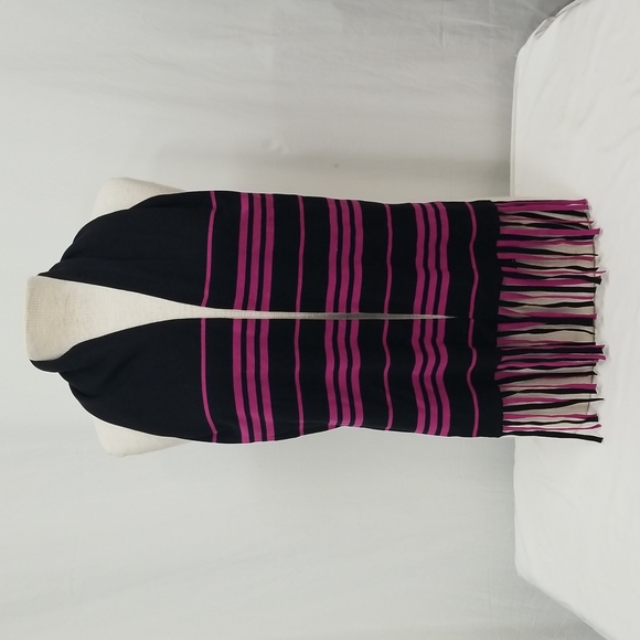 Carlisle Silk Blend Scarf with Tassels - Picture 2 of 6